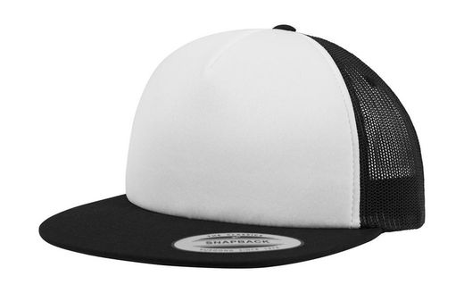 Gorras deportivas	 Trucker de espuma con frontal blanco