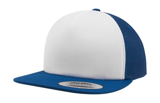 Gorras deportivas	 Trucker de espuma con frontal blanco