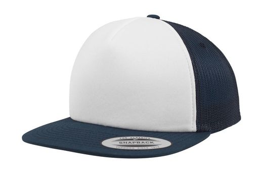 Gorras deportivas	 Trucker de espuma con frontal blanco