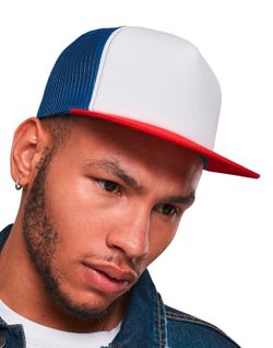 Gorras deportivas	 Trucker de espuma con frontal blanco