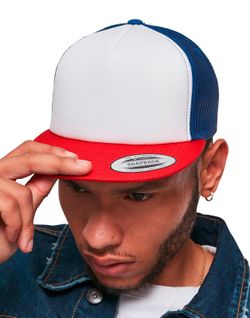 Gorras deportivas	 Trucker de espuma con frontal blanco