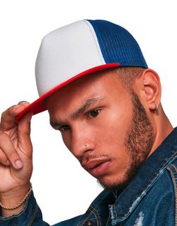 Gorras deportivas	 Trucker de espuma con frontal blanco
