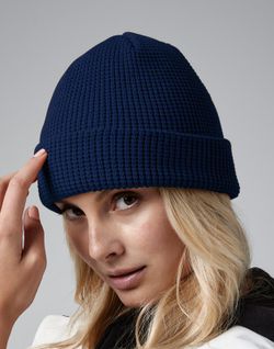 Gorro algodón orgánico diseño gofre