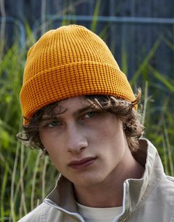 Gorro algodón orgánico diseño gofre