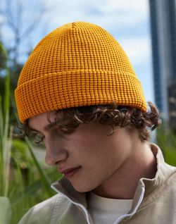 Gorro algodón orgánico diseño gofre