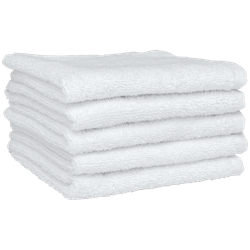 Gästehandtuch 30 x 30 cm  Set von 5 Handtüchern