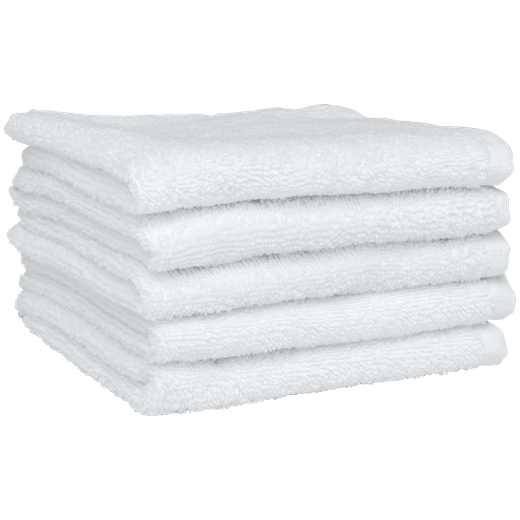 Gästehandtuch 30 x 30 cm  Set von 5 Handtüchern
