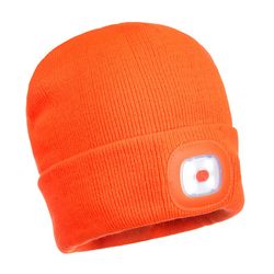 BEANIE MIT USB WIEDERAUFLADBAREN LED LEUCHTEN