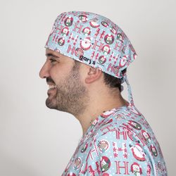 Gorro Cirujano Goma Navidad Santas