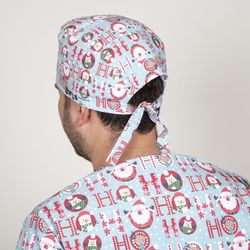Gorro Cirujano Goma Navidad Santas