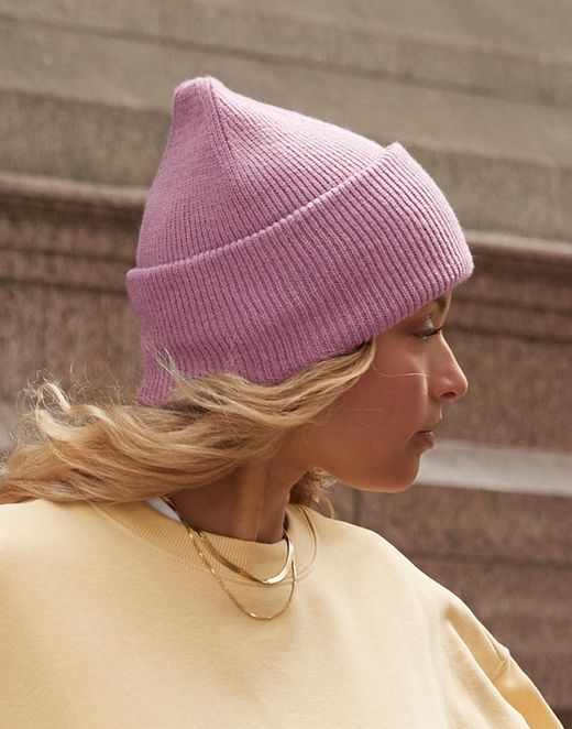 Gorro clásico con dobladillo ancho