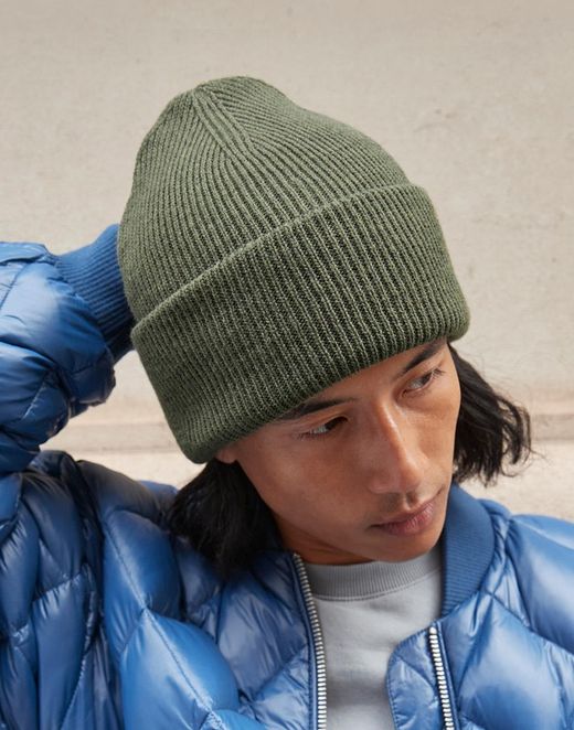 Gorro clásico con dobladillo ancho