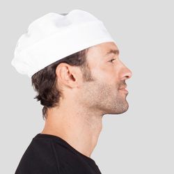 Gorro Cocinero Con Elastico (Paq. 6 Unid.)