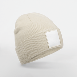 Mütze mit aufgesetztem Patch