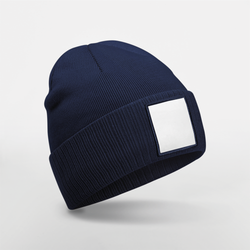 Mütze mit aufgesetztem Patch