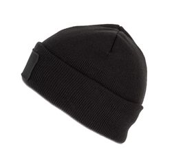Gorro com patch e forro Thinsulate