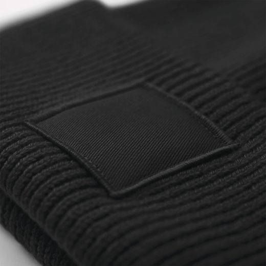 Mütze mit breiter Krempe und Ton-in-Ton-Patch