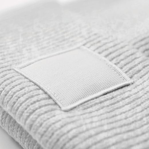 Mütze mit breiter Krempe und Ton-in-Ton-Patch