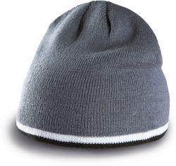 GORRO CON TIRA BICOLOR CONTRASTADA