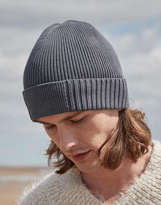 Gorro de algodón orgánico con parche