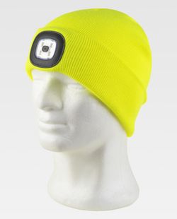 Gorro de color Amarillo A.V.