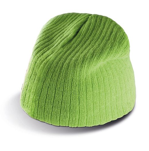 RIBBED KNIT HAT
