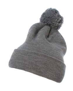 Gorro de punto con puño