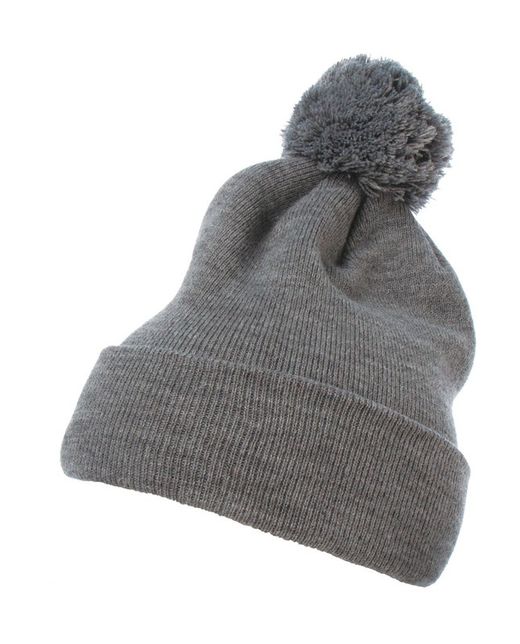 Gorro de punto con puño
