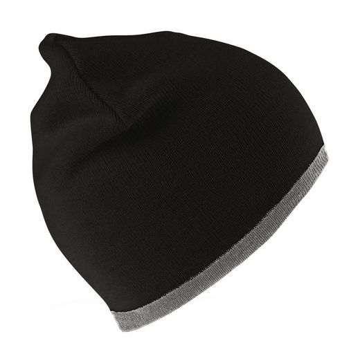 Kontrast Strickmütze
