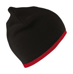 Kontrast Strickmütze
