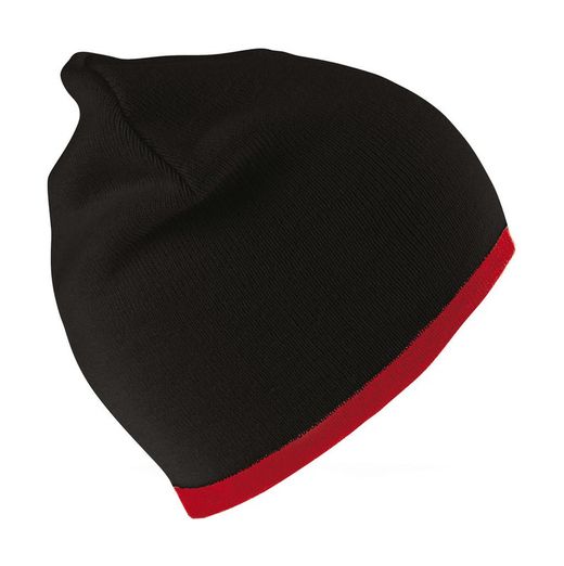 Kontrast Strickmütze