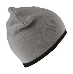 Kontrast Strickmütze