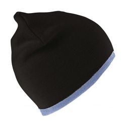 Kontrast Strickmütze