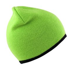 Kontrast Strickmütze