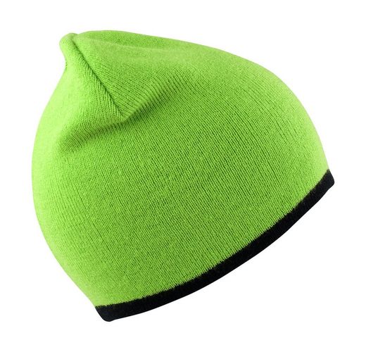 Kontrast Strickmütze