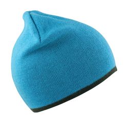 Kontrast Strickmütze