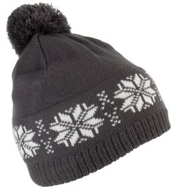 Cappello in maglia motivo Fair Isle