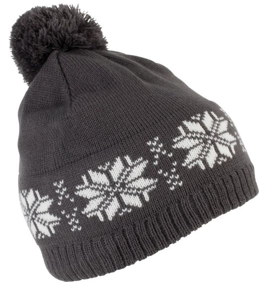 Cappello in maglia motivo Fair Isle