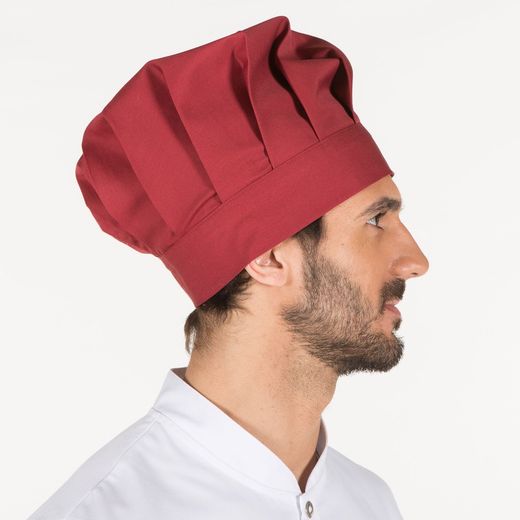 Cappello da cuoco grande con velcro 112