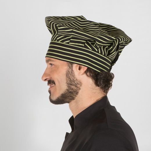 Cappello da cuoco grande con velcro