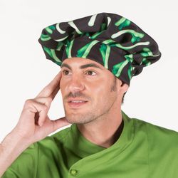 Gorro gran chef velcro Poliester 4101