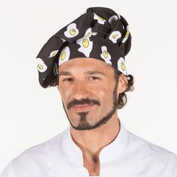 Gorro gran chef velcro Poliester 4104