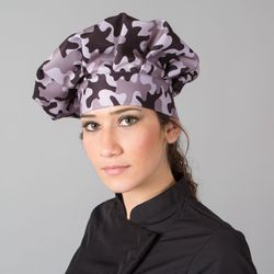 Gorro gran chef velcro Poliester 4114