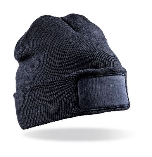 Klobige Mütze mit Frontpatch