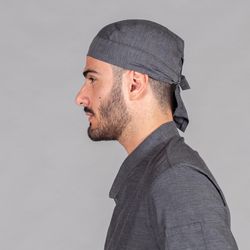 Gorro Pirata Chambray Rombos