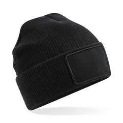 Thinsulate-Mütze mit abnehmbarem Patch