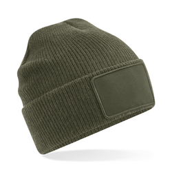 Thinsulate-Mütze mit abnehmbarem Patch
