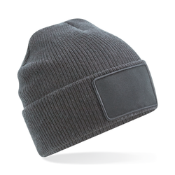 Thinsulate-Mütze mit abnehmbarem Patch