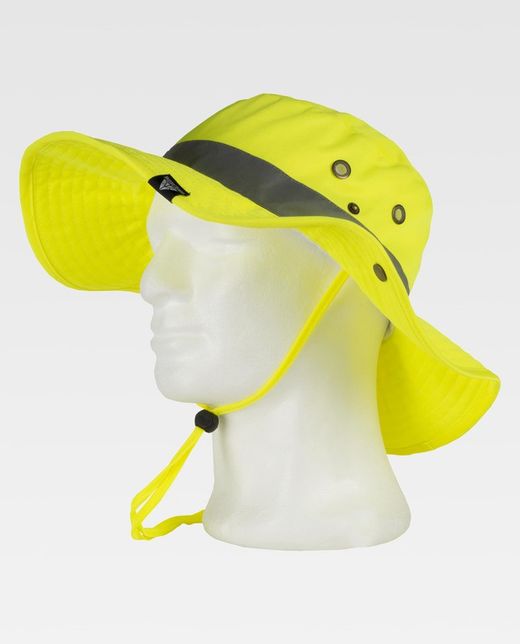 Gorro 100% Poliéster de color Amarillo A.V. Ref: WFA930