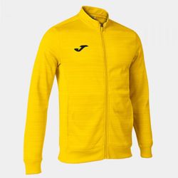 Sweat Grafity Iii Zippé Jaune